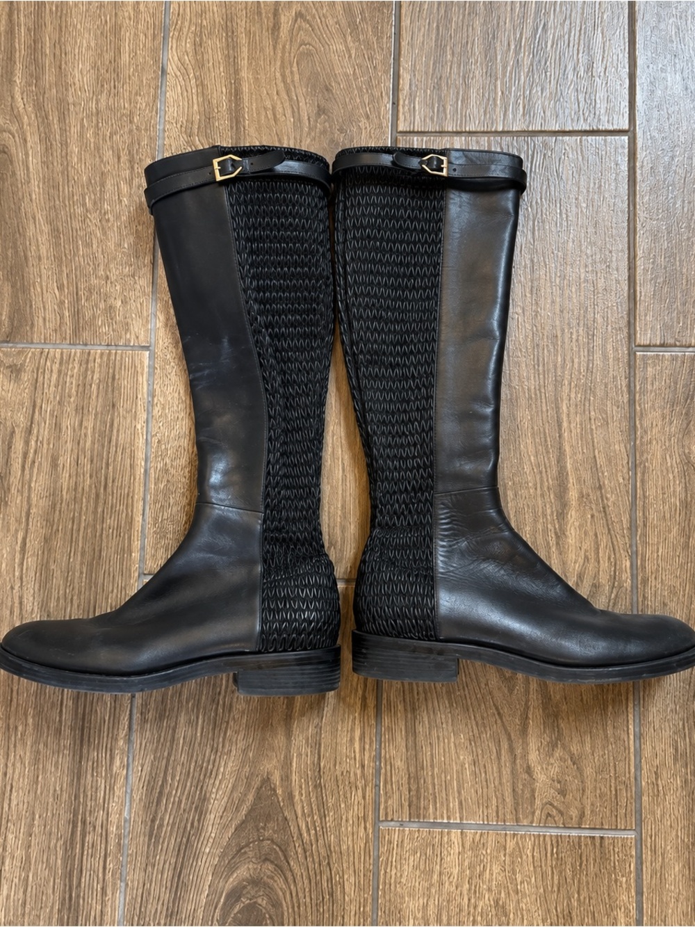 Cole Haan Lexi Grand Riding Boots Black 8.5B